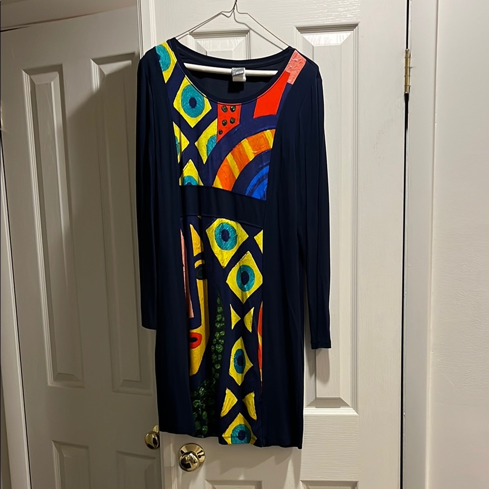Dolcezza Dress Size Medium. Cute, artistic dress.